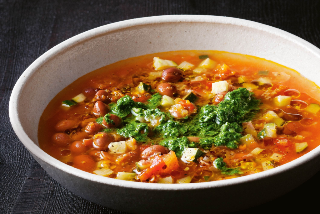 Red Minestrone Soup 