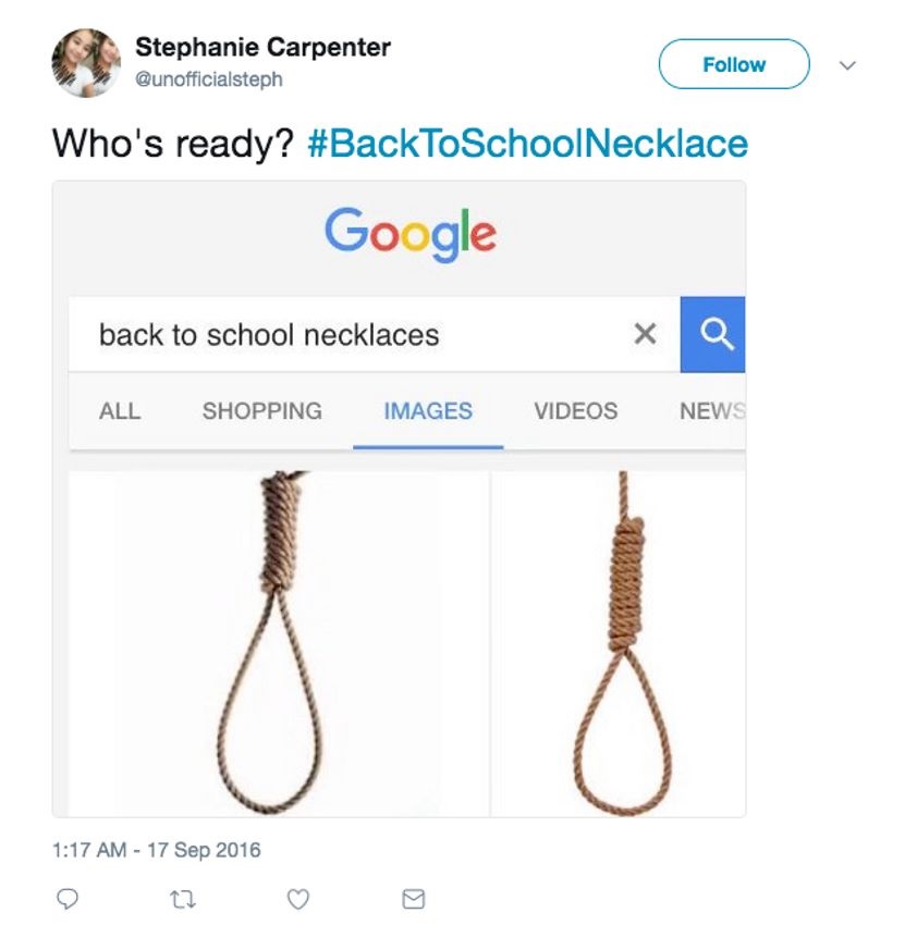 back to school necklace