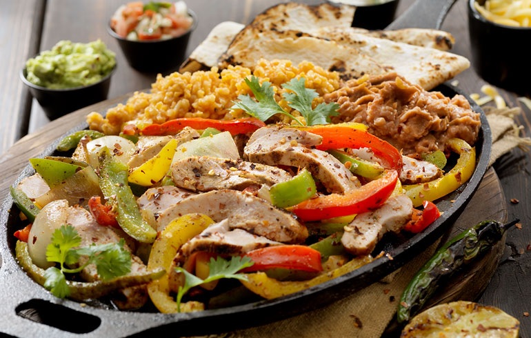 Dishes to Order at Mexican Restaurant