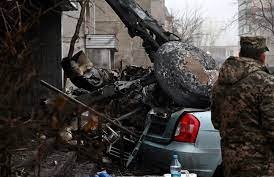 Ukrainian interior minister killed in crash