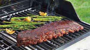 Grilling recipe for barbecue ribs
