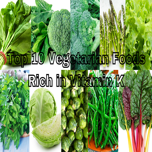 Vegetarian Foods Rich in Vitamin K